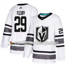 Adidas Maillot de Hockey Vegas Golden Knights Marc-Andre Fleury 29 2019 All-Star Blanc Authentic - Homme